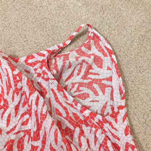 NWT MICHAEL Michael Kors “Sea Coral” Swim Cover-Up Tunic Dress - Picture 8 of 9